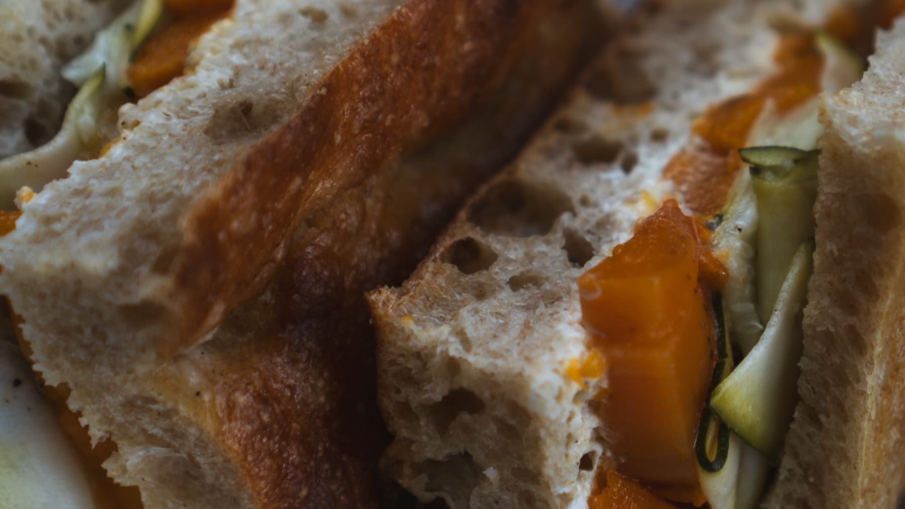 Fresh-baked bread for the pop-up