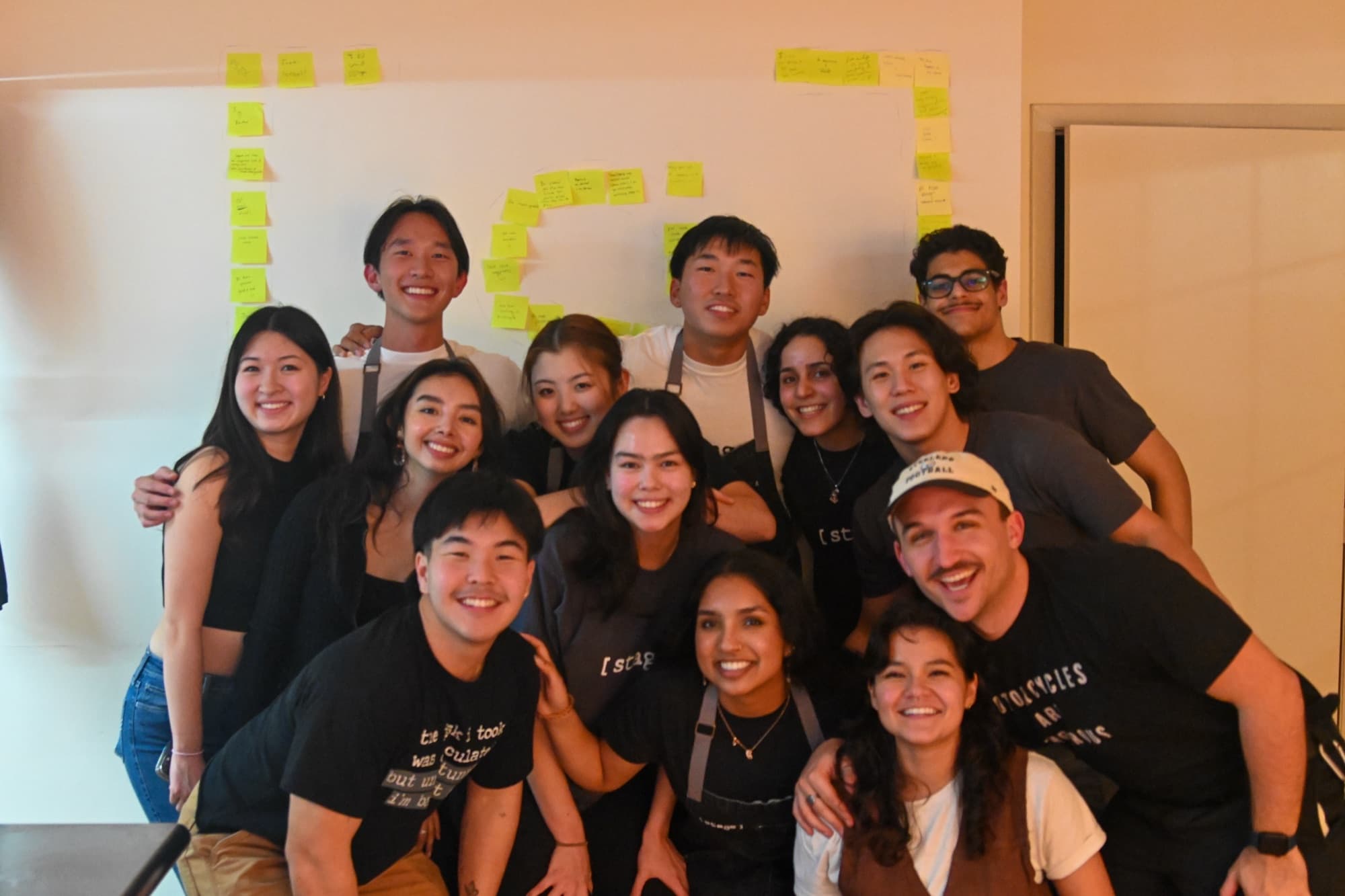 The full [ stage ] team